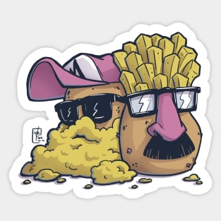 Potatoes in disguise (no text) Sticker